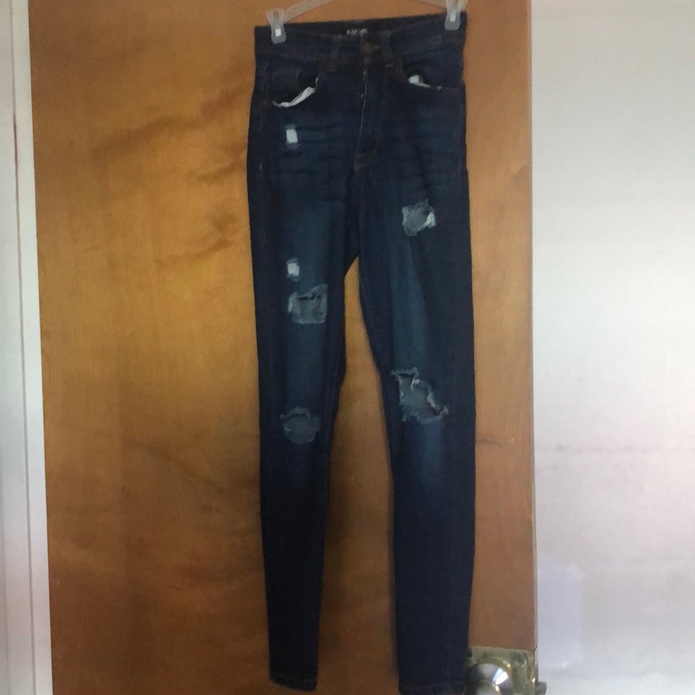 Ripped jeans size 0